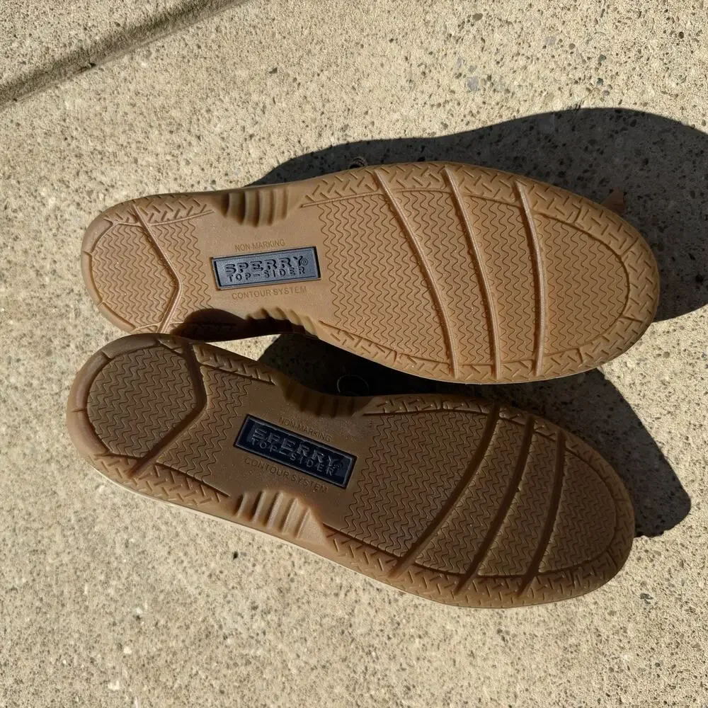 Sperry Top Sider Deck Boat Shoes Classic Navy Blue Men's Size 9